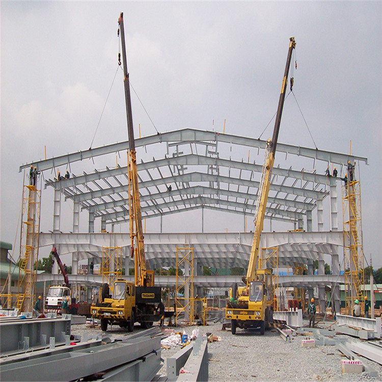 Super Durable Steel Structure Warehouse for Large Factory Workshops