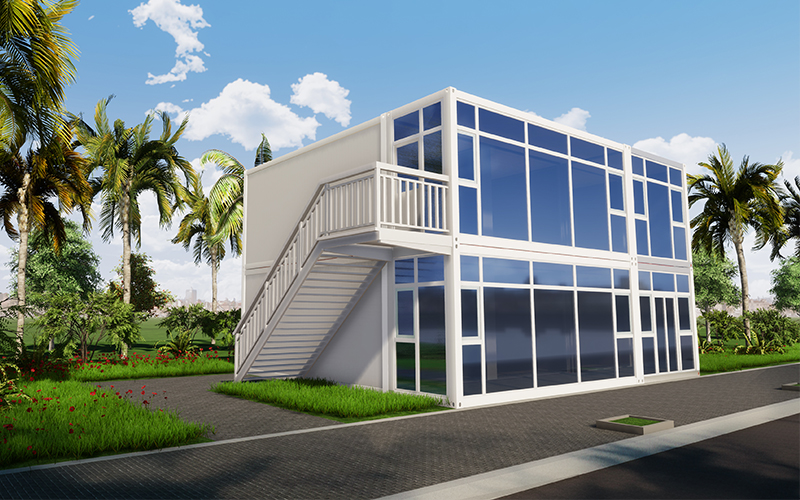 Super Low Cost Prefabricated House,Fast Build Light Steel Villa, Tiny Size Container Home, Well Design Resort Hotel