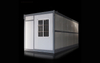 2 Min Prefabricated/Prefab Flat Pack Tiny Portable Mobile Garden Readymade Wooden Foldable Folding Container Cabin/Office/House 