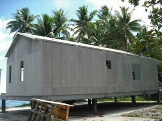 Fast Construction Modular House Eps Cement Foam Villa For Seaside